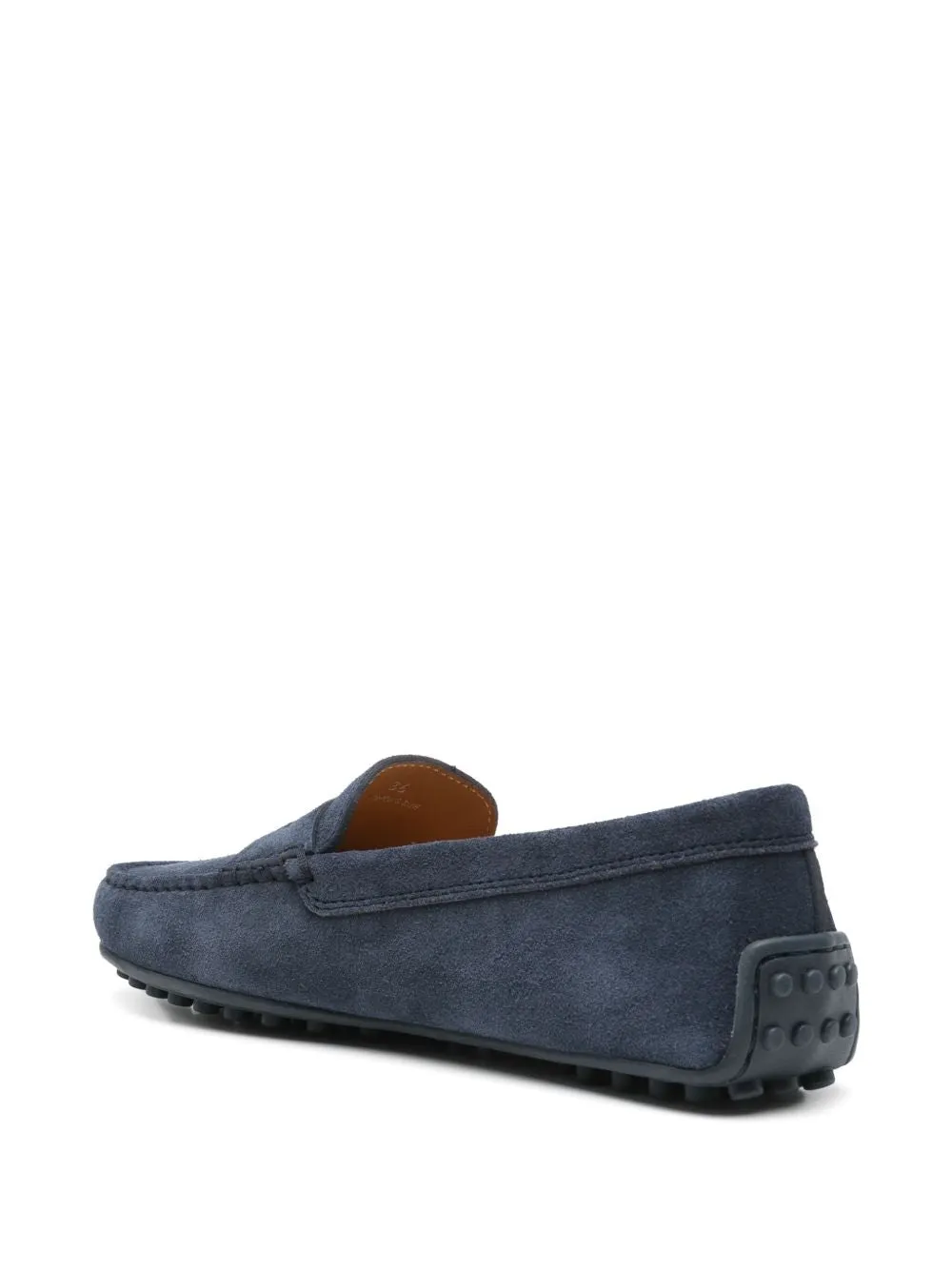City gommino suede leather loafers