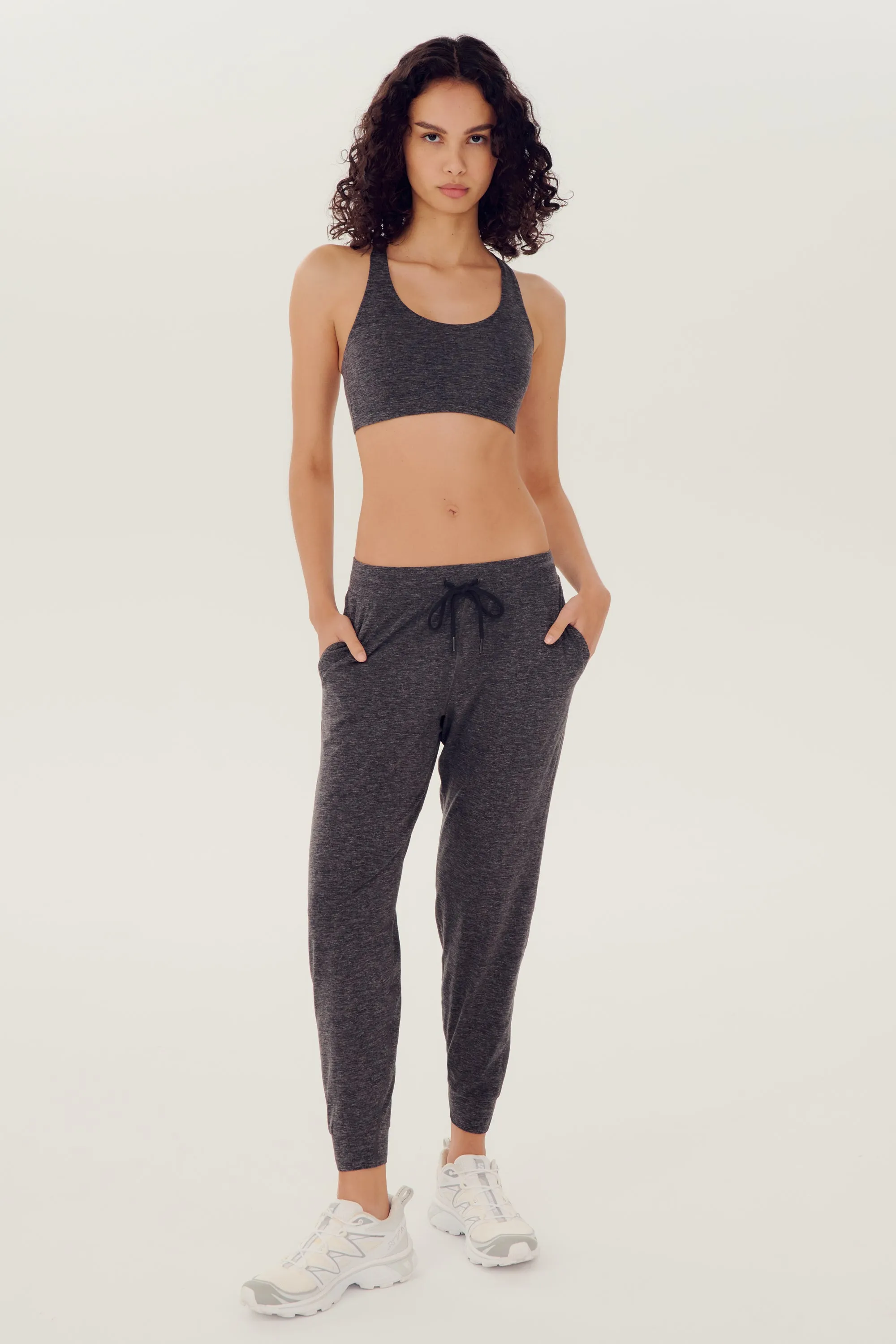 Classic Airweight Jogger - Heather Grey