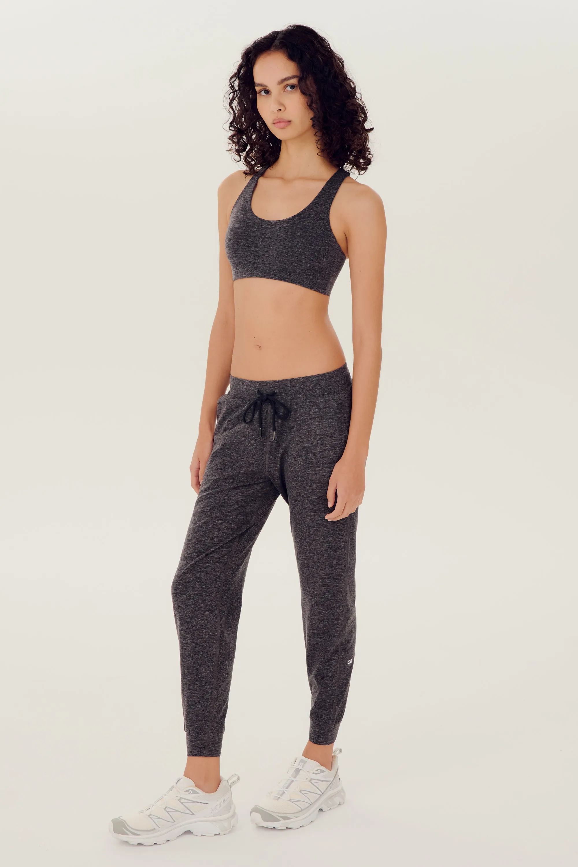 Classic Airweight Jogger - Heather Grey