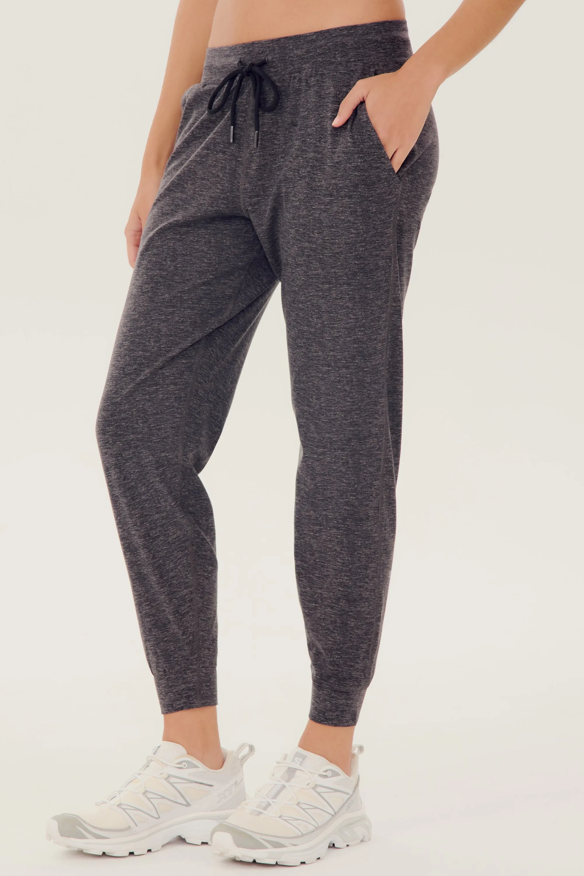 Classic Airweight Jogger - Heather Grey