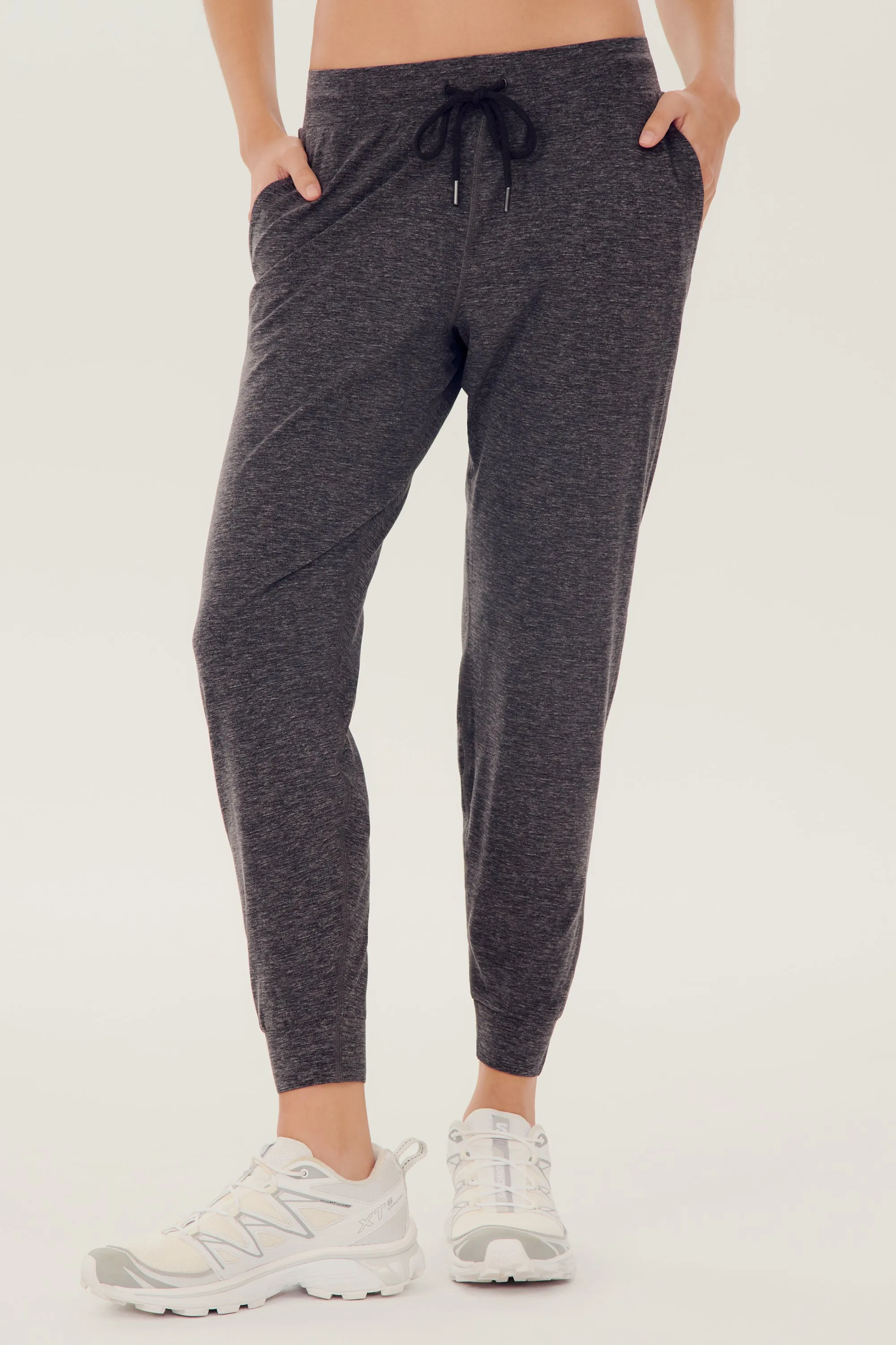 Classic Airweight Jogger - Heather Grey
