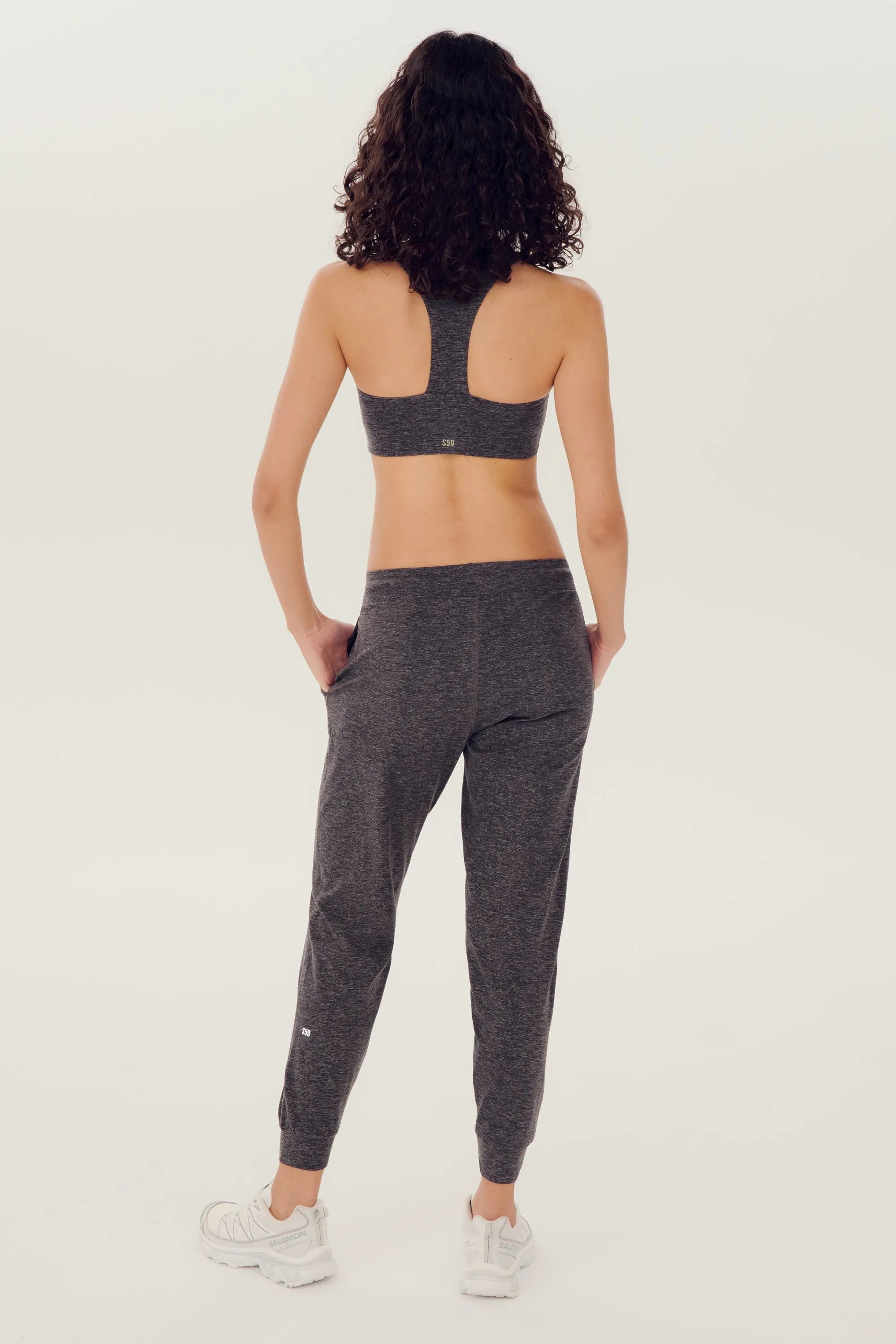 Classic Airweight Jogger - Heather Grey
