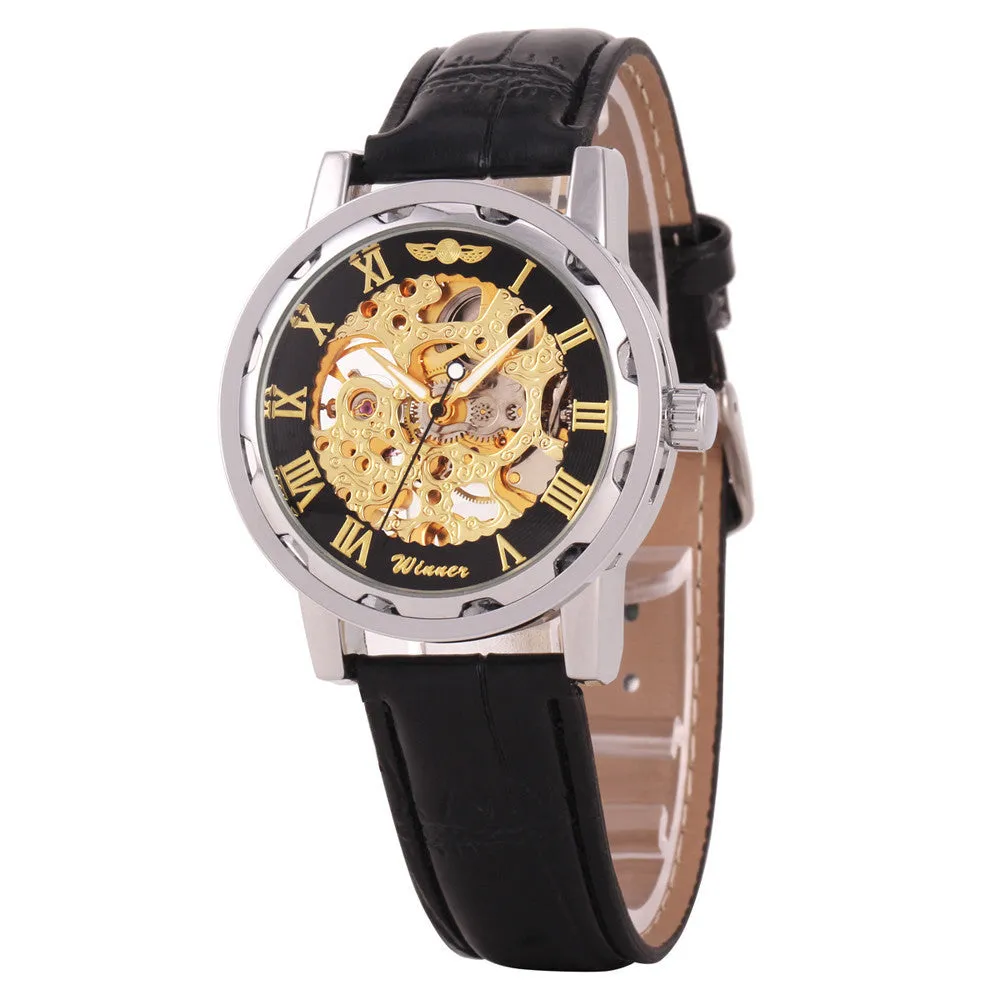 Classic Men's Skeleton casual Watch