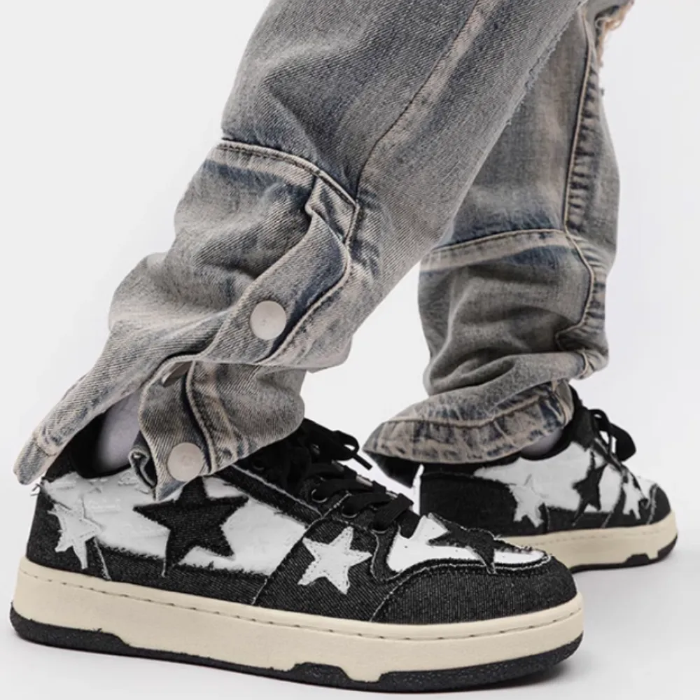 Classic Star Patch Contrast Shoes