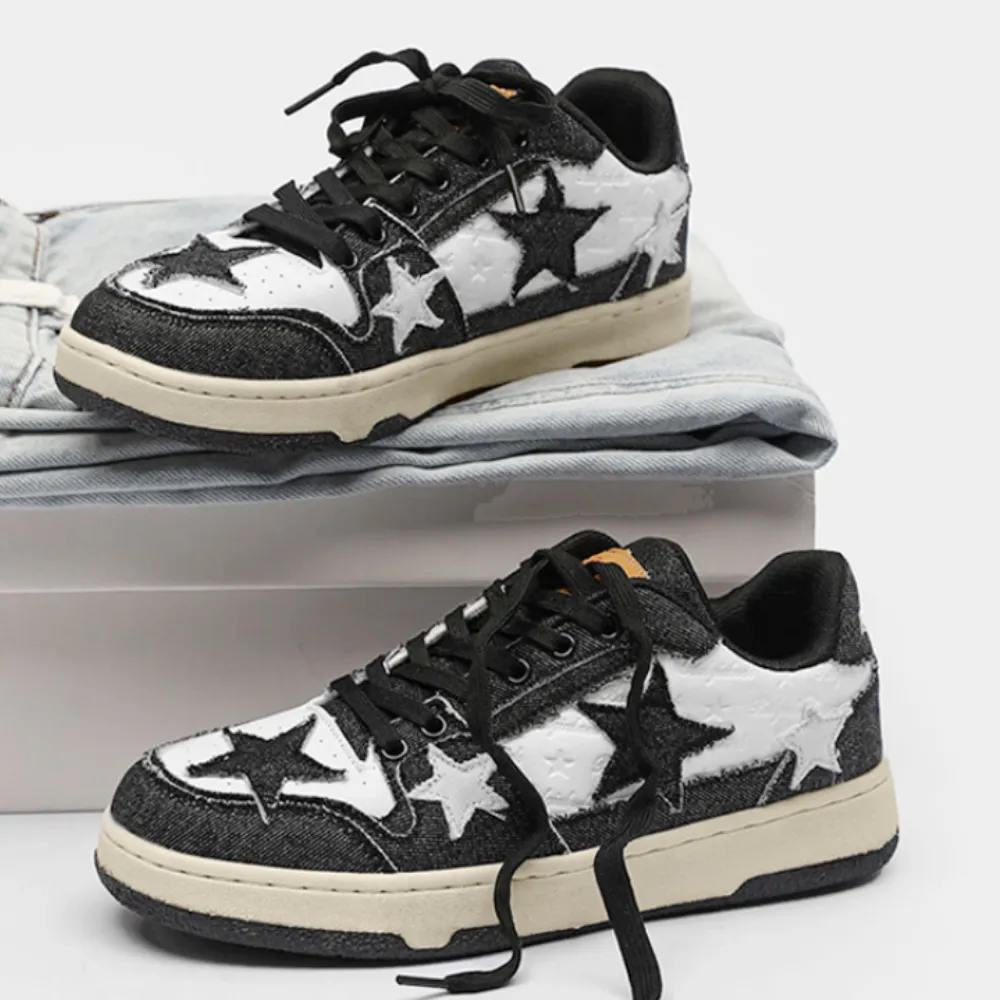 Classic Star Patch Contrast Shoes