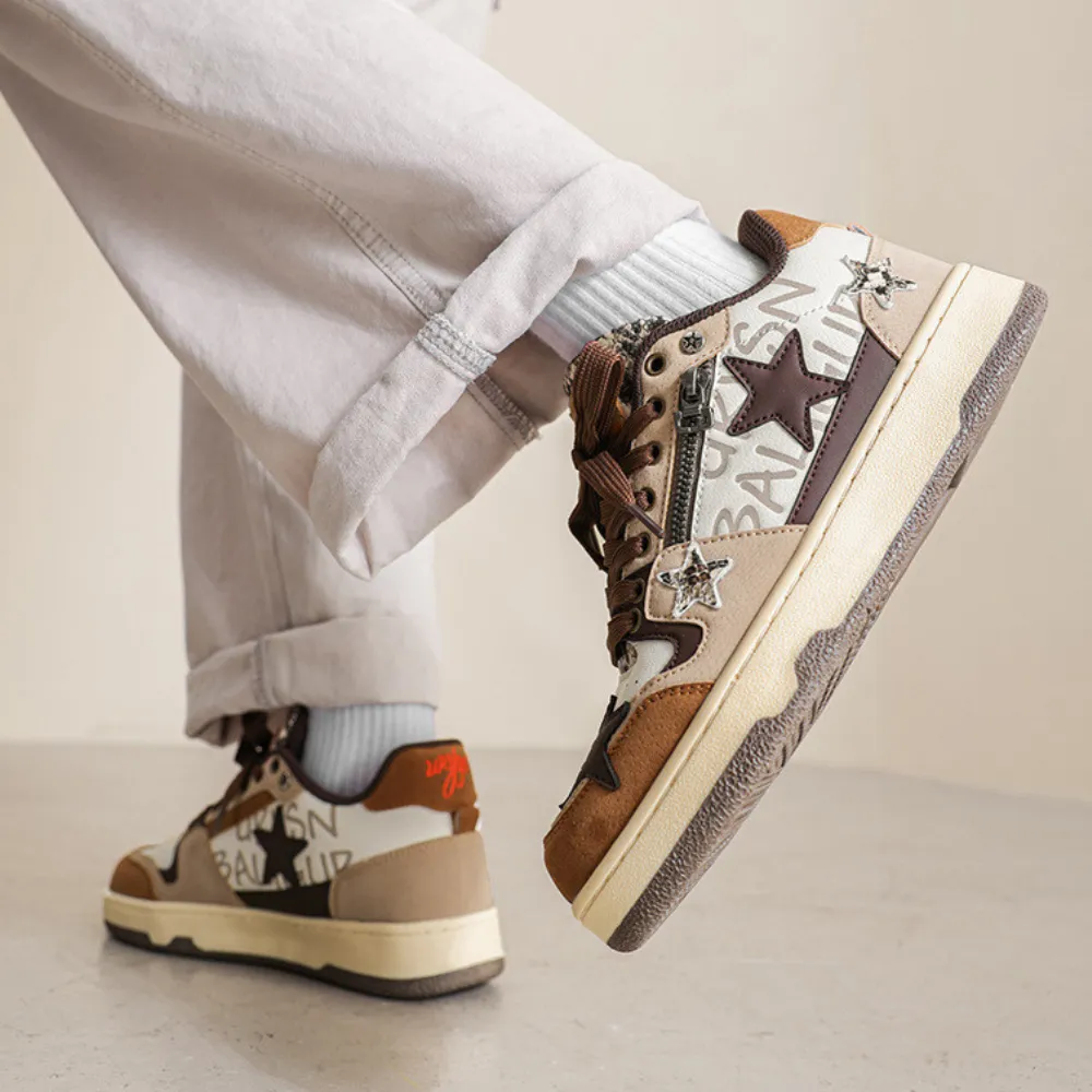 Classic Star Patch Contrast Shoes