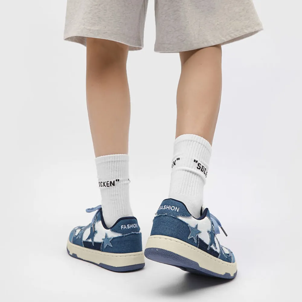 Classic Star Patch Contrast Shoes