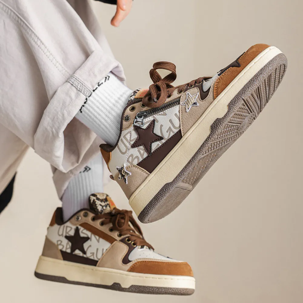 Classic Star Patch Contrast Shoes