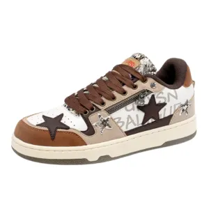 Classic Star Patch Contrast Shoes