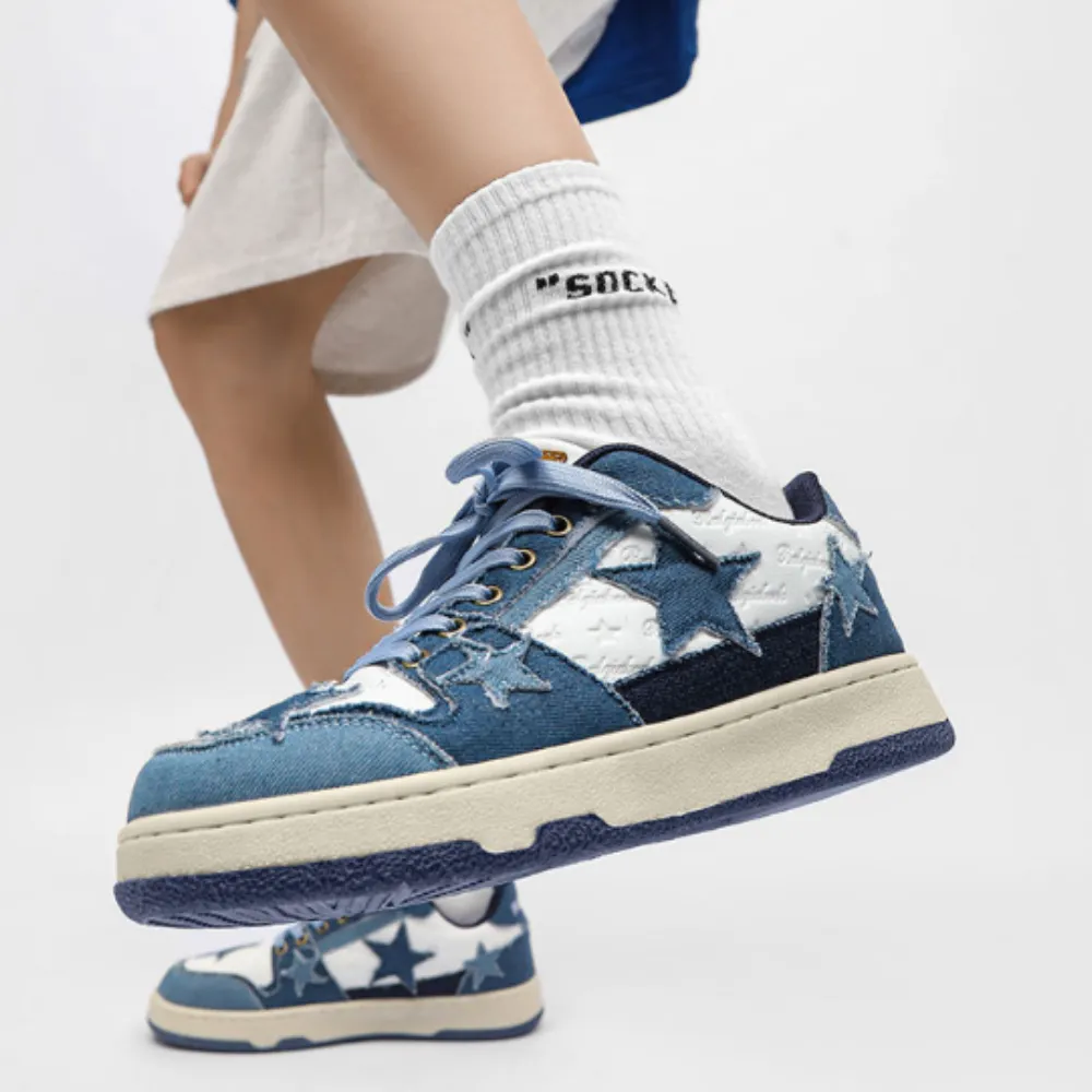 Classic Star Patch Contrast Shoes