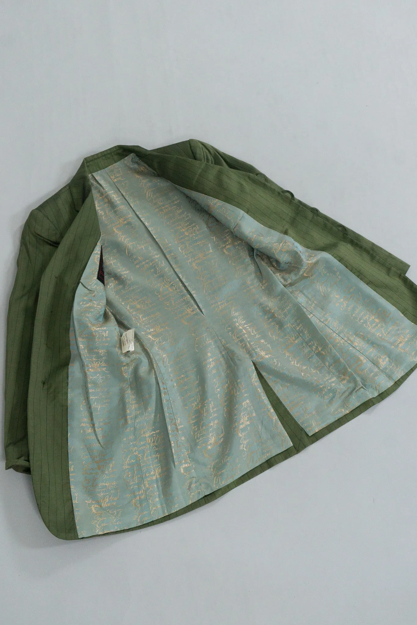 Classique Pinstripe Silk Jacket