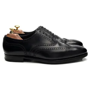 'Clifford' Black Leather Oxford Brogue UK 10 E