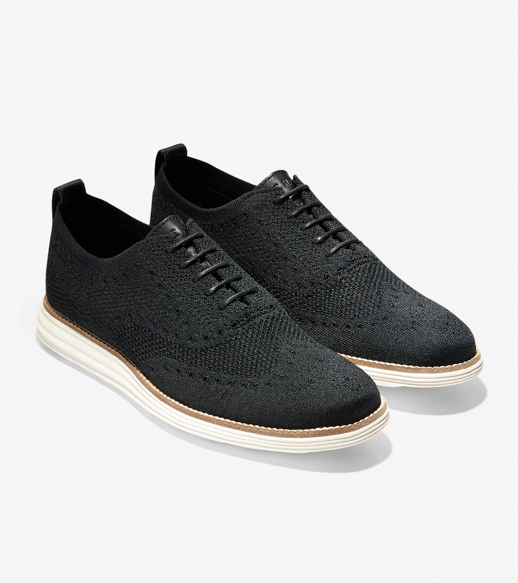 Cole Haan ØriginalGrand Wingtip Oxford C27959- Blk/Ivory