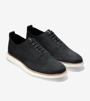 Cole Haan ØriginalGrand Wingtip Oxford C27959- Blk/Ivory