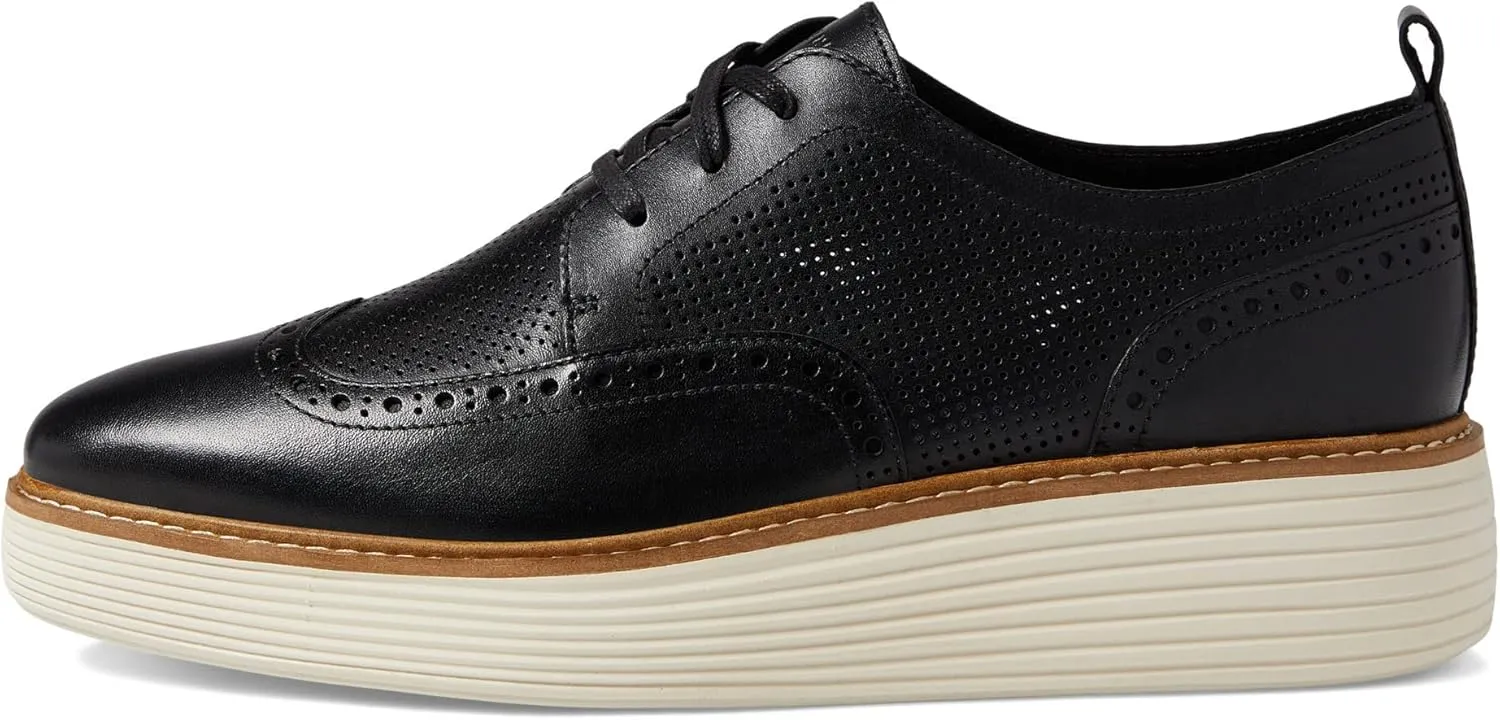Cole Haan Women's Original Grand Platform Wingtip Oxford