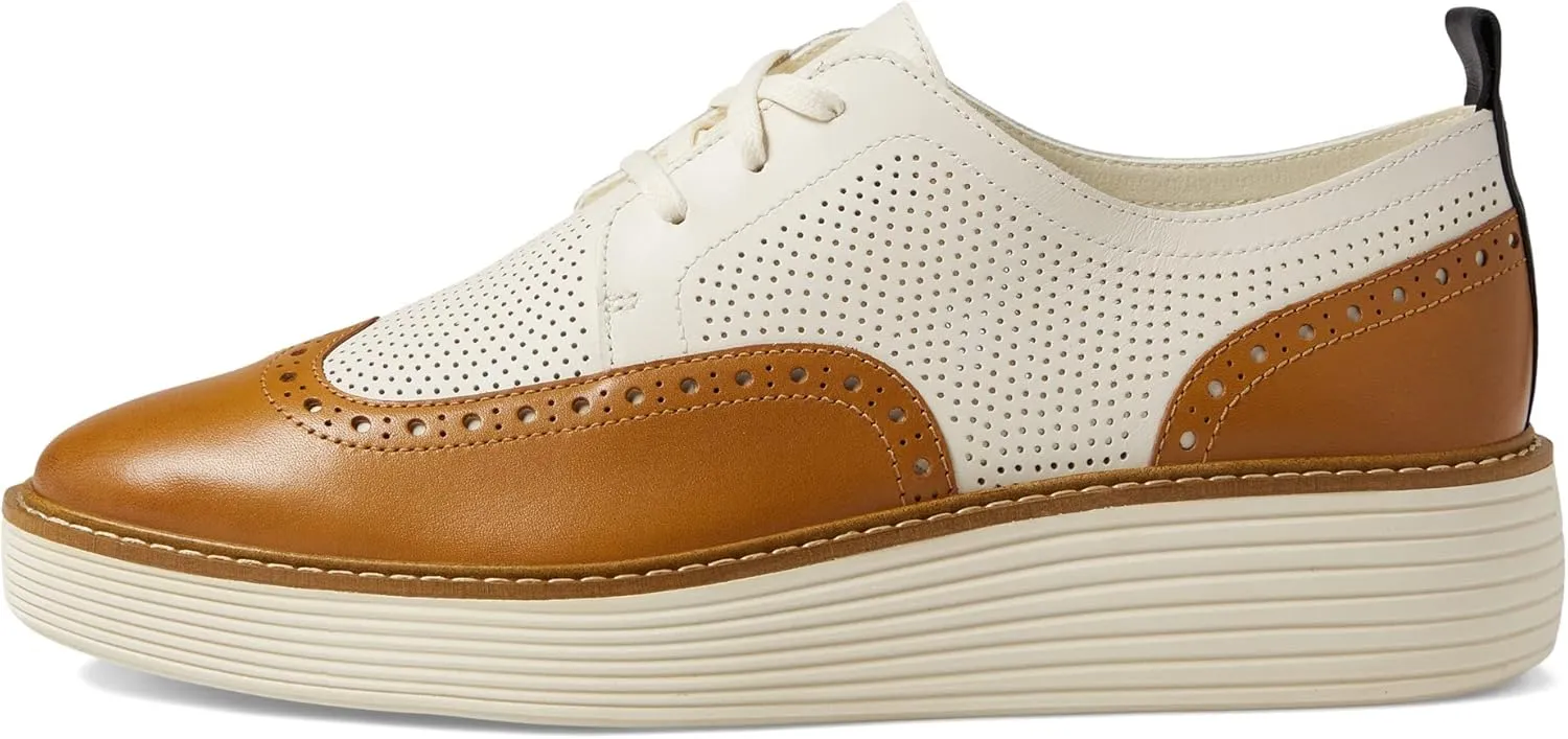 Cole Haan Women's Original Grand Platform Wingtip Oxford