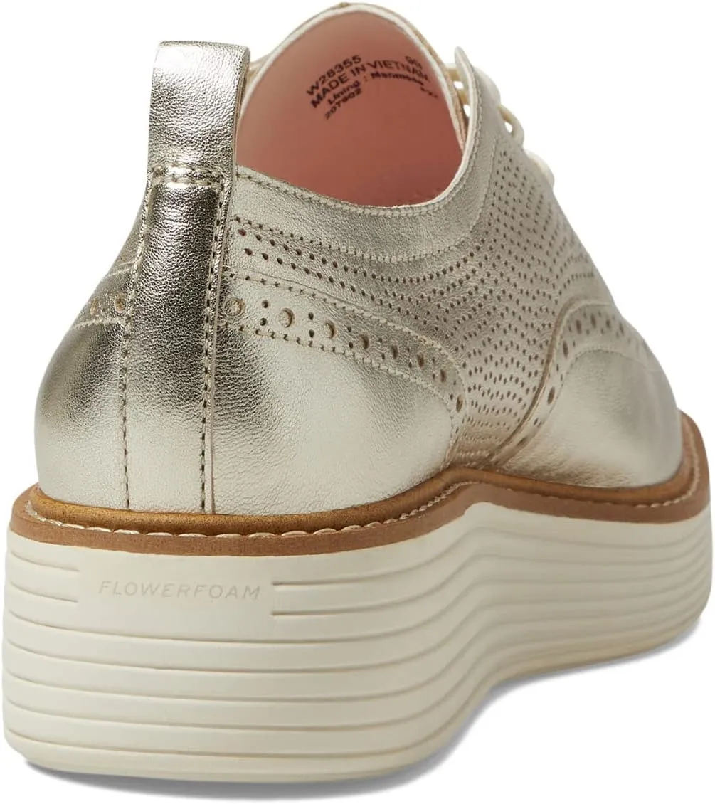 Cole Haan Women's Original Grand Platform Wingtip Oxford