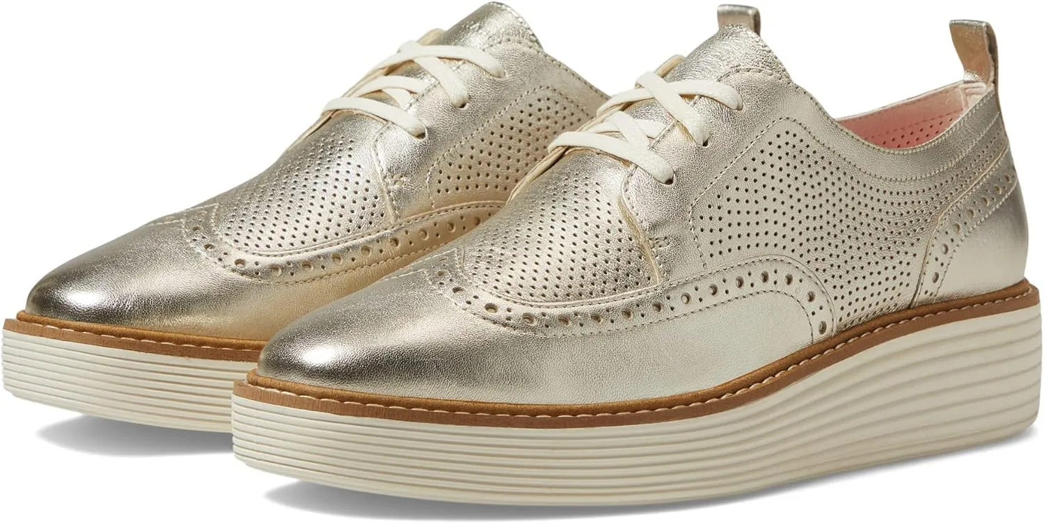 Cole Haan Women's Original Grand Platform Wingtip Oxford