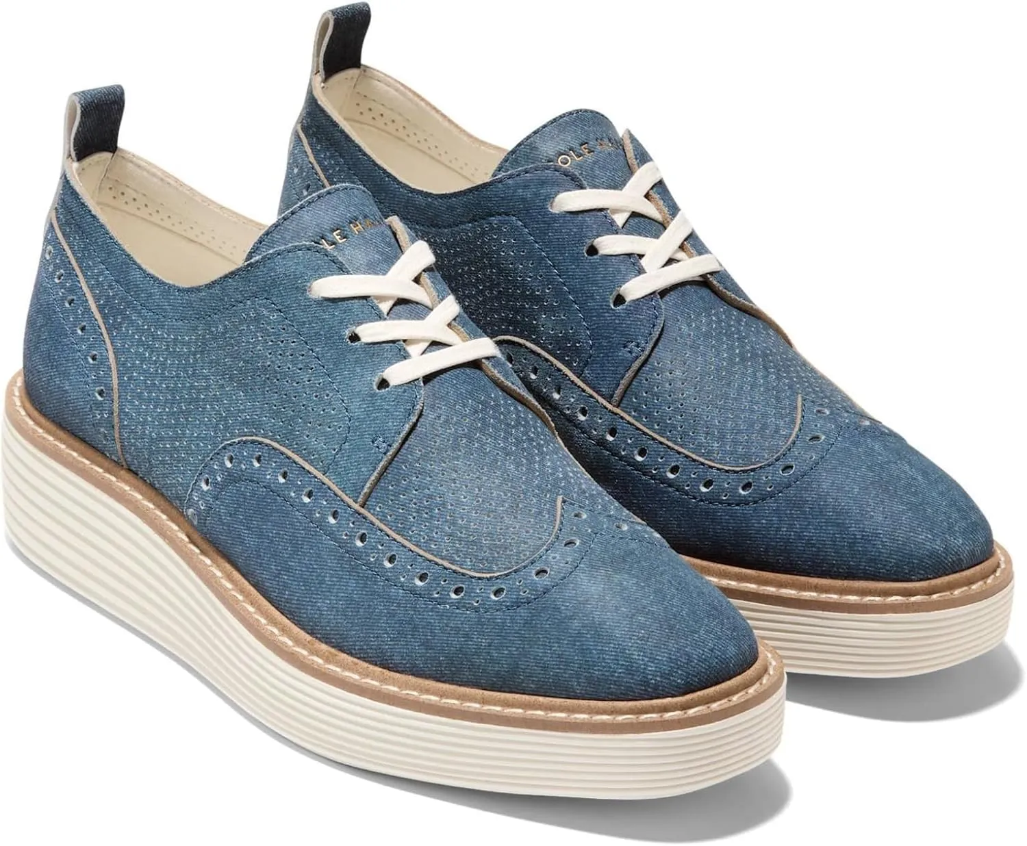 Cole Haan Women's Original Grand Platform Wingtip Oxford