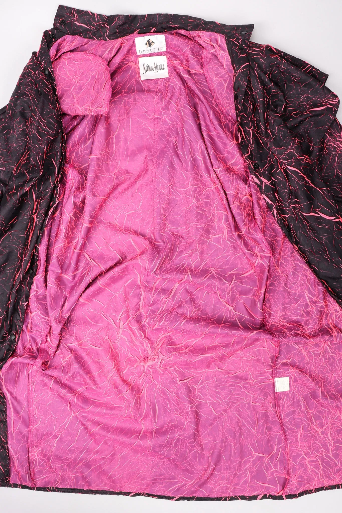 Crackle Smock Duster