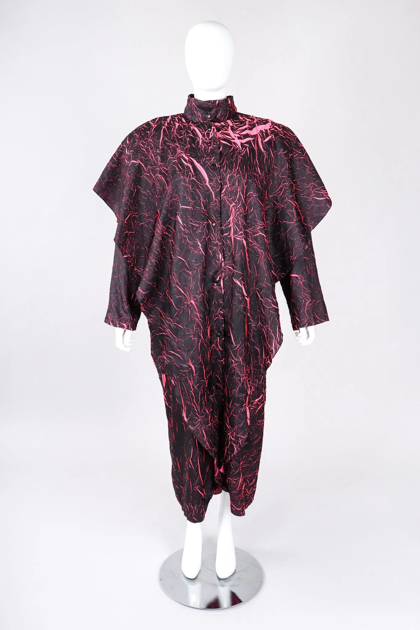 Crackle Smock Duster