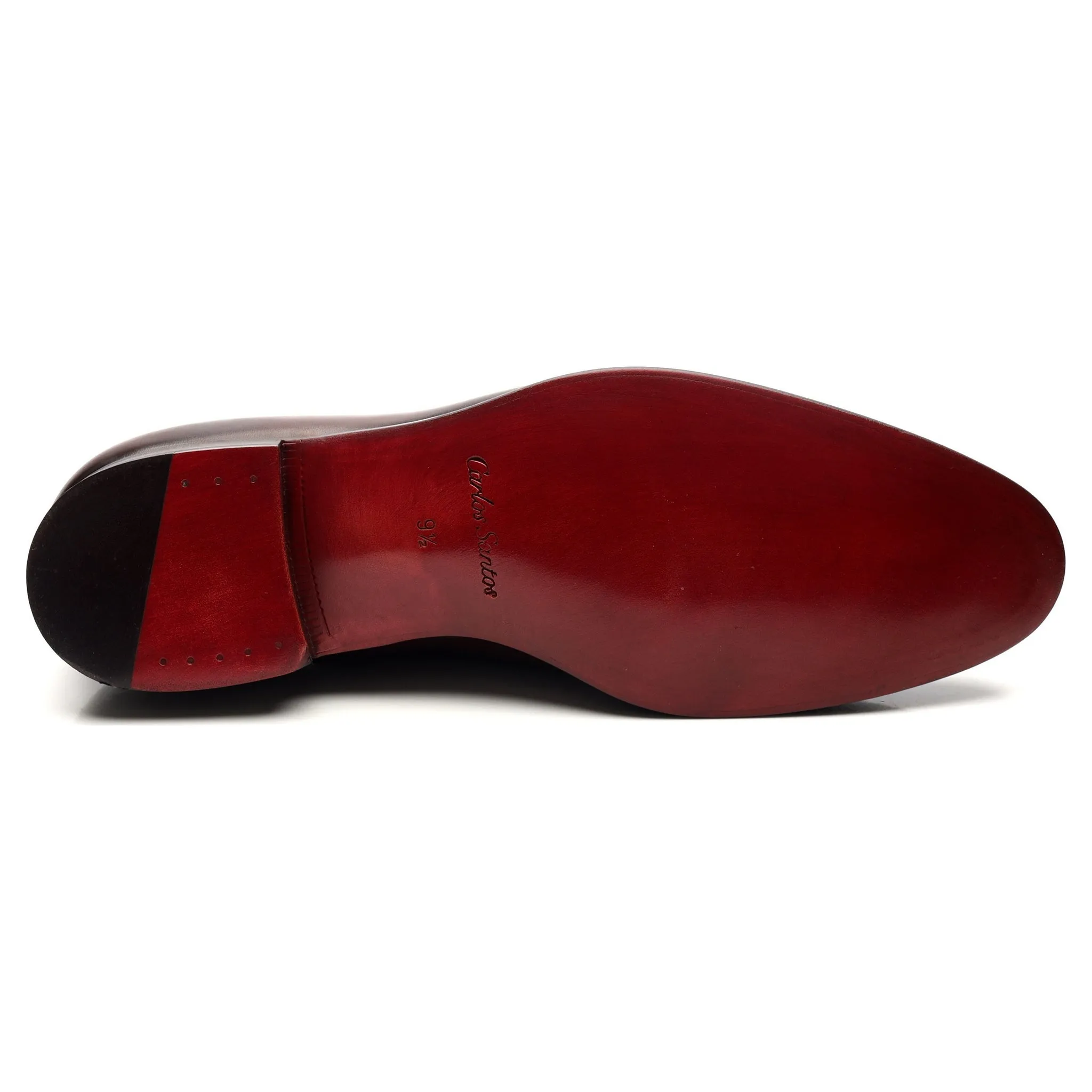 'Damien' Brown Wholecut Leather Oxford UK 9.5 E