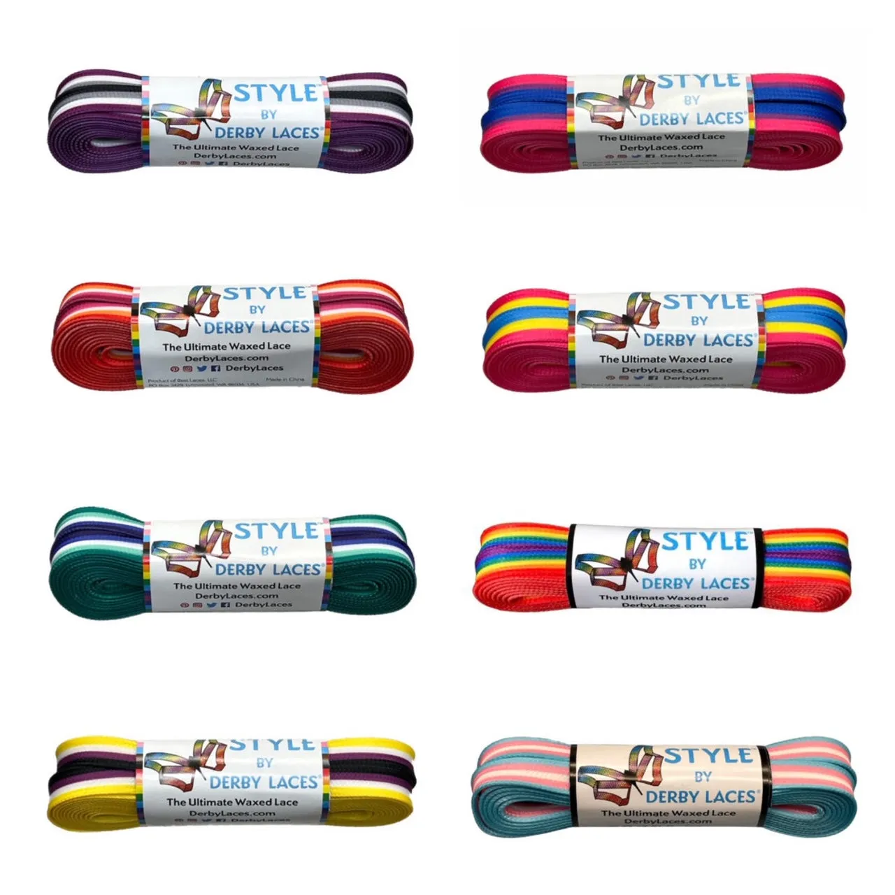Derby Laces Pride Style 54" (137cm)