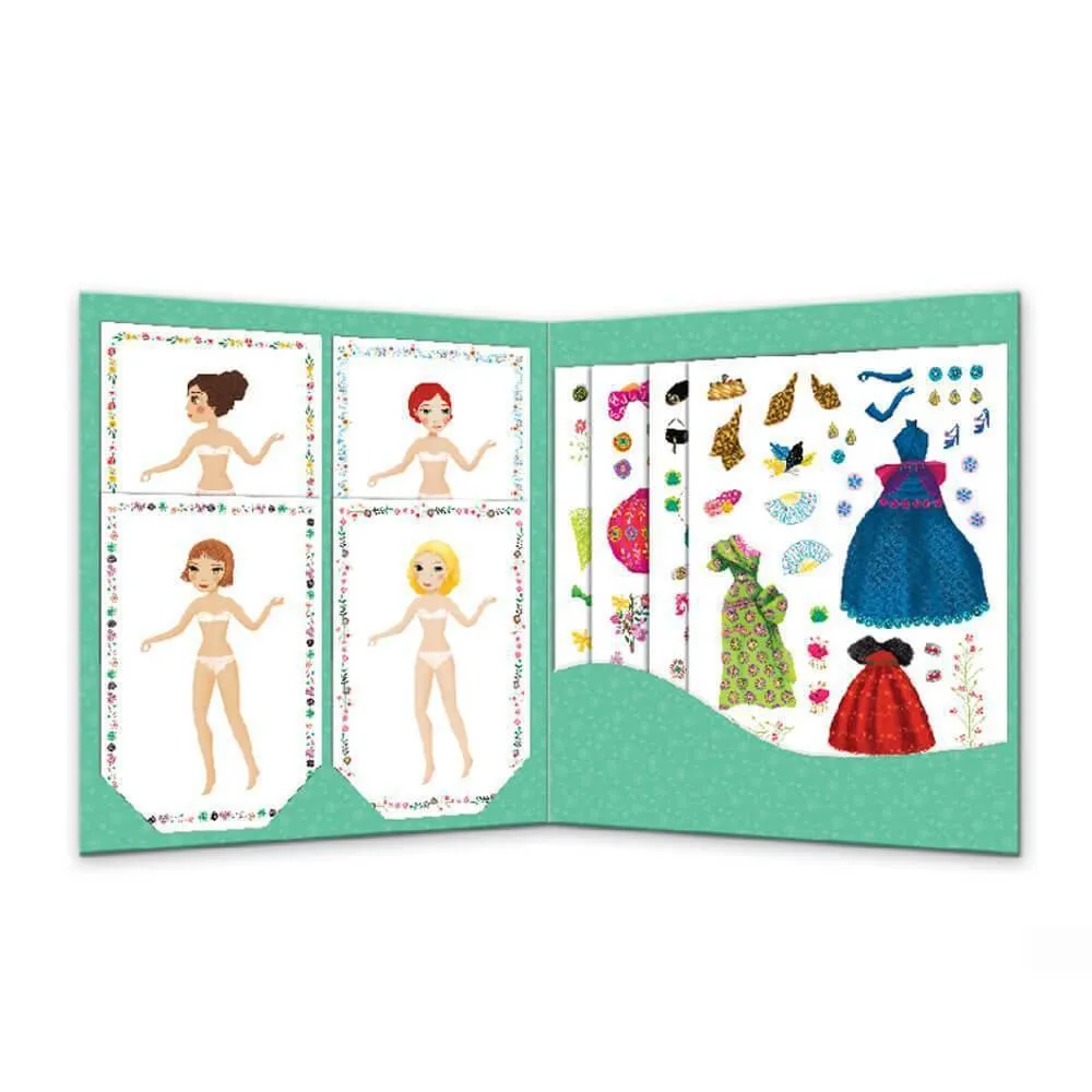 Djeco Fashion Stickers & Paper Dolls