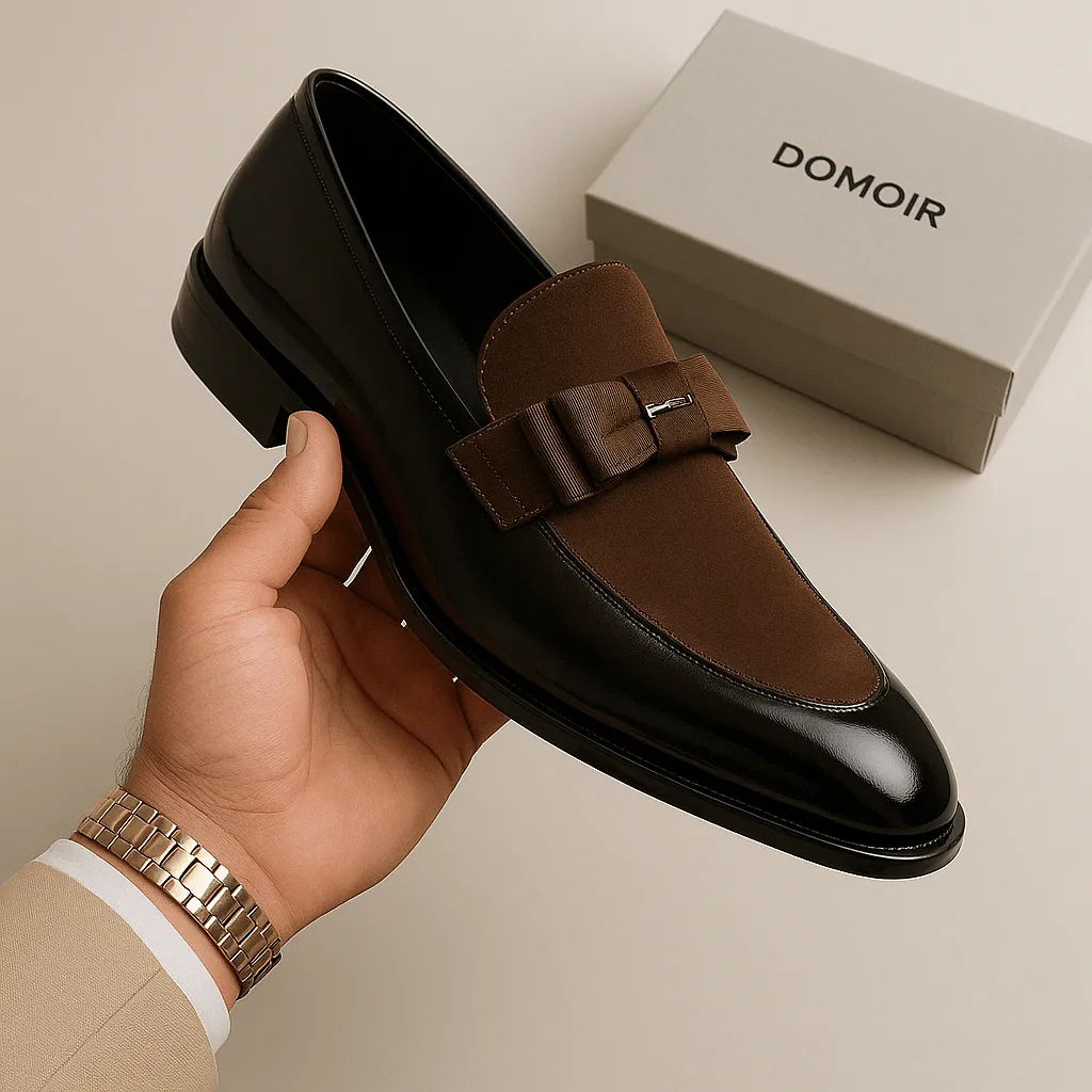 Domoir | Nubuck Leather Loafers