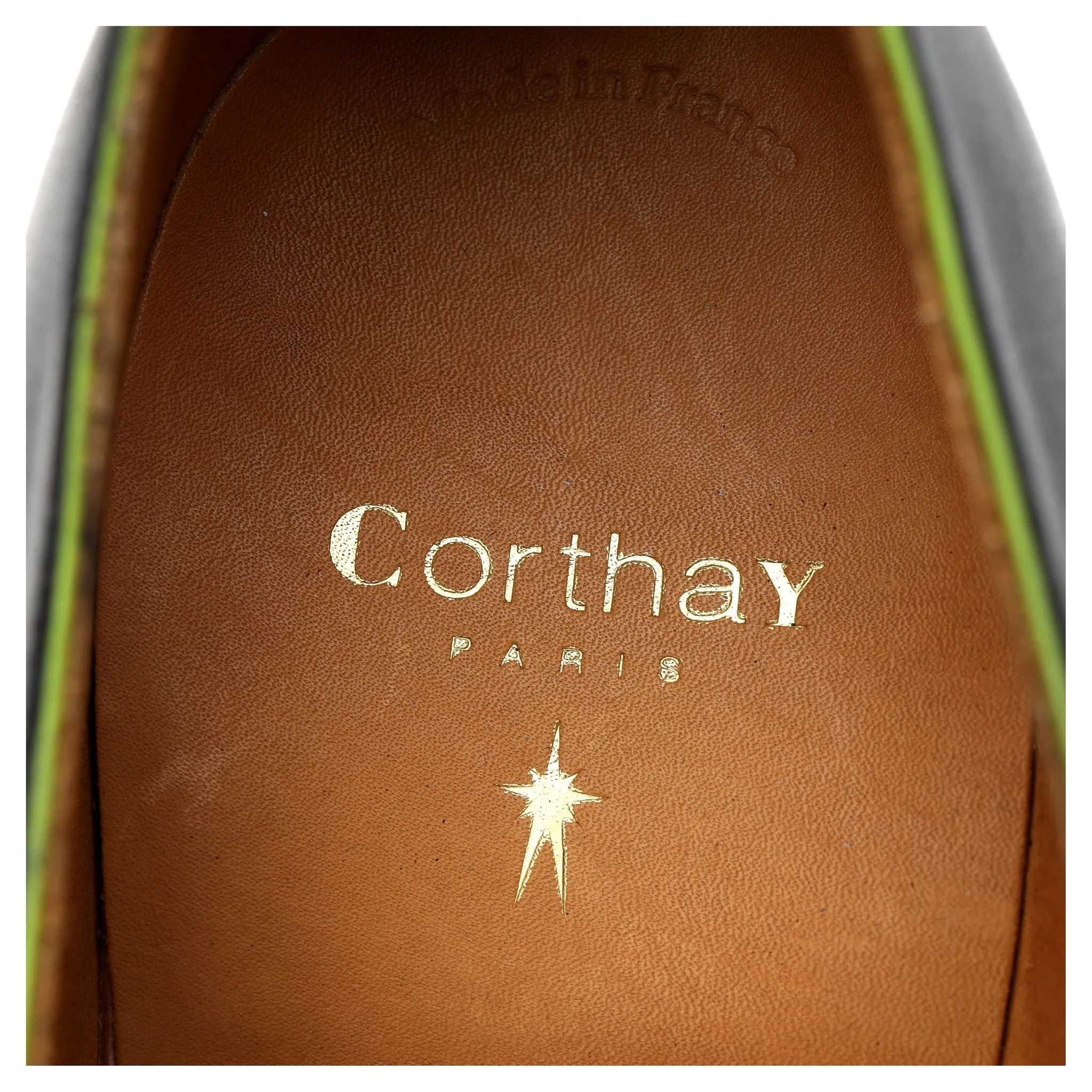 'Easy' Dark Grey Leather Elasticated Oxford UK 9.5 E