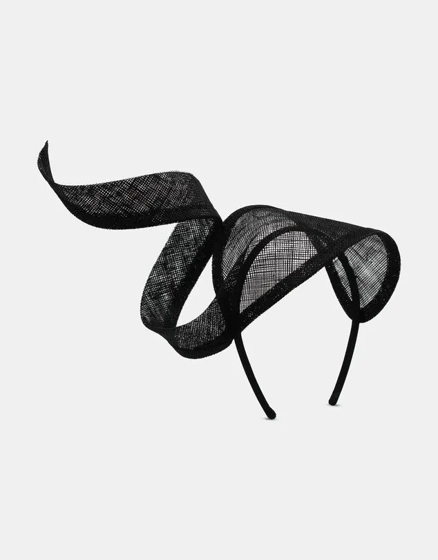 Etta Black Fascinator