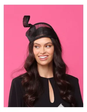 Etta Black Fascinator