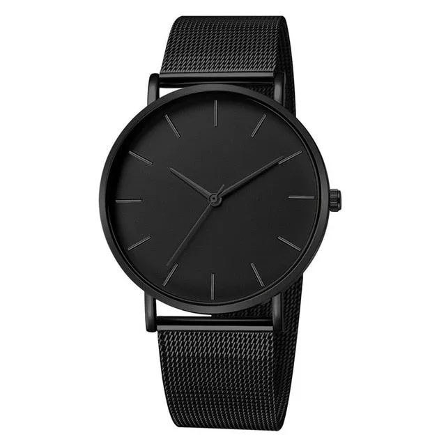 Fashion Casual Watch Womens Metal  Quartz Wristwatch
