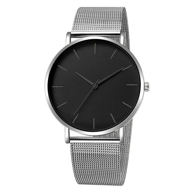 Fashion Casual Watch Womens Metal  Quartz Wristwatch