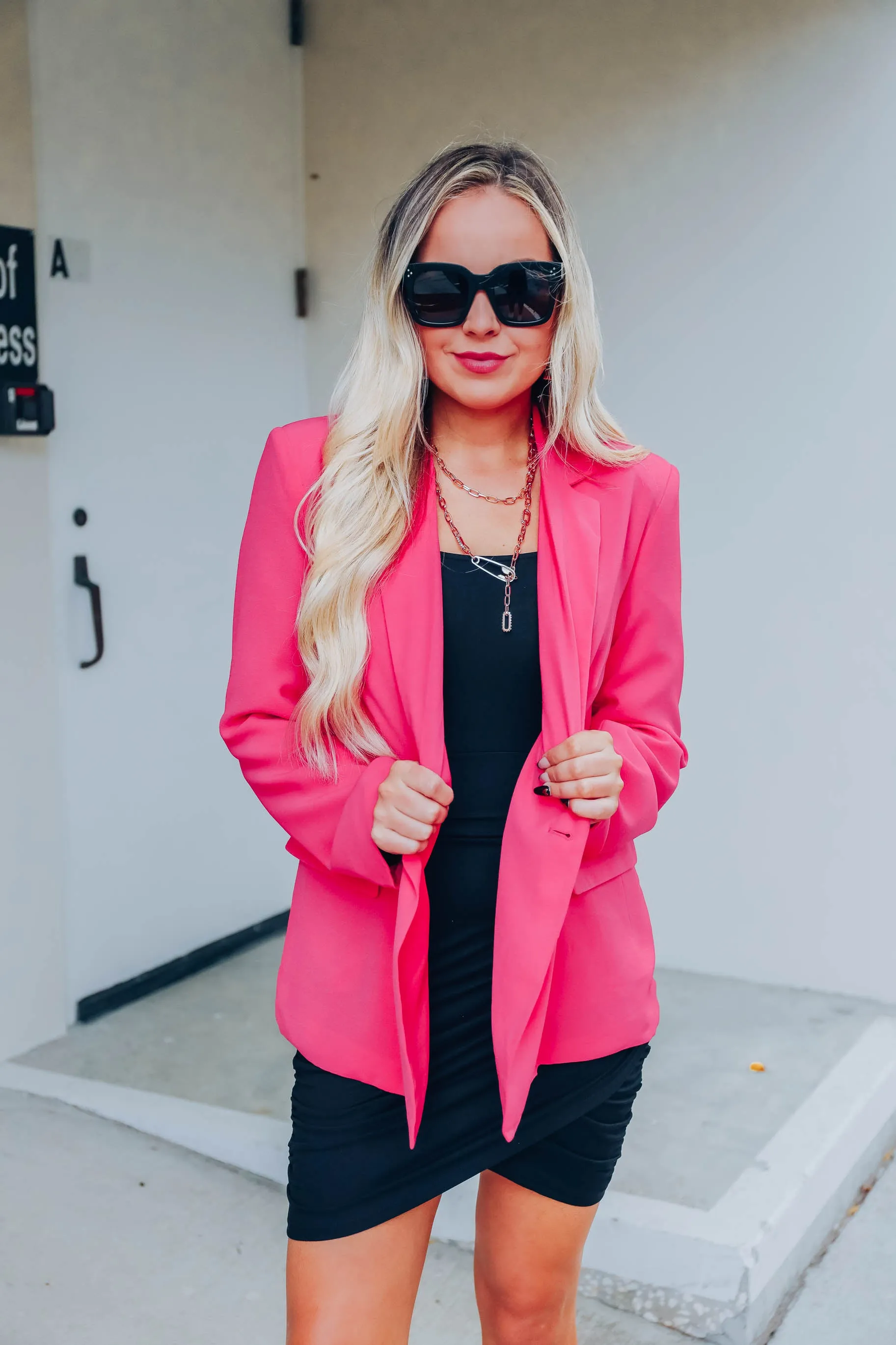 Fashion Girl Blazer - Pink