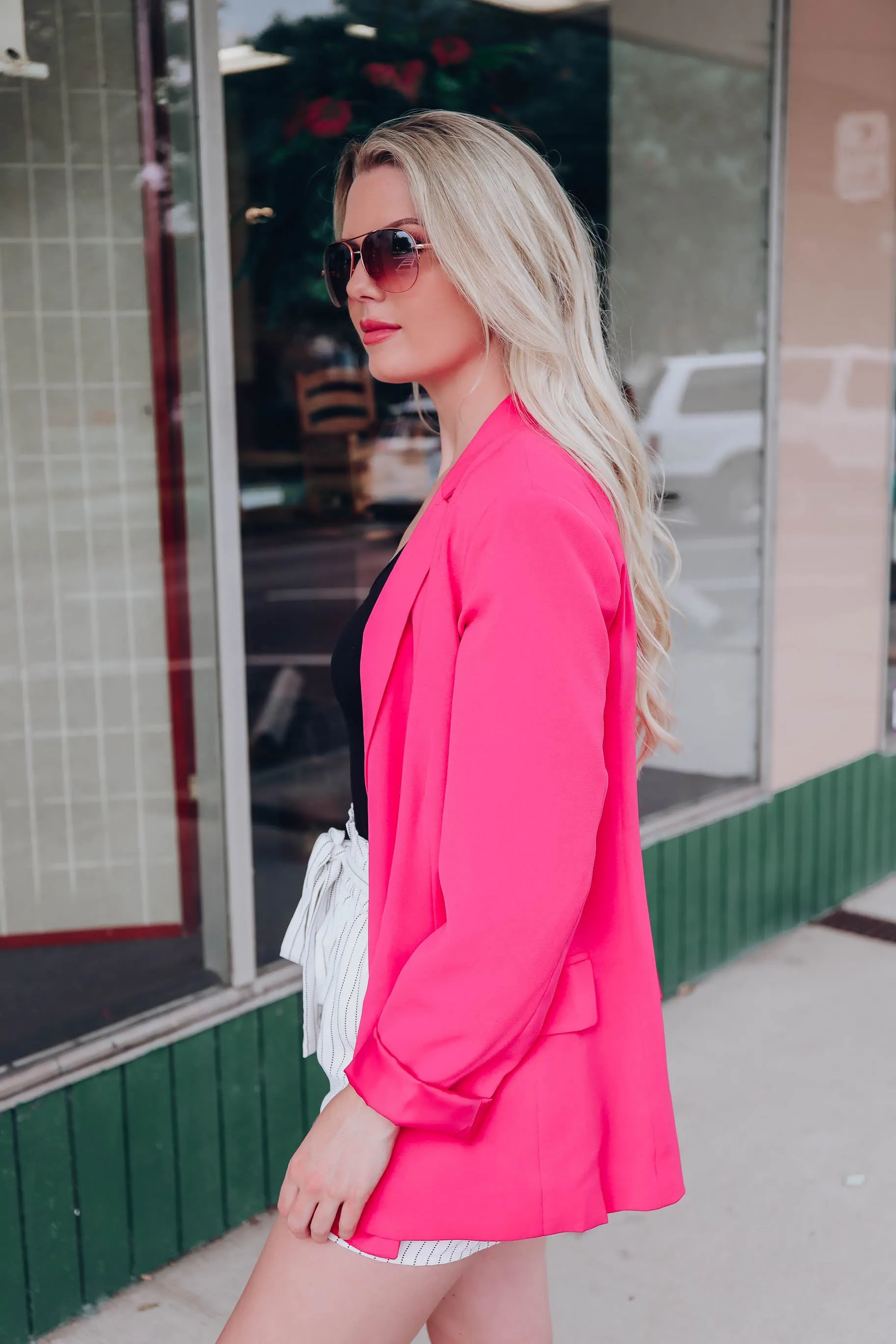 Fashion Girl Blazer - Pink