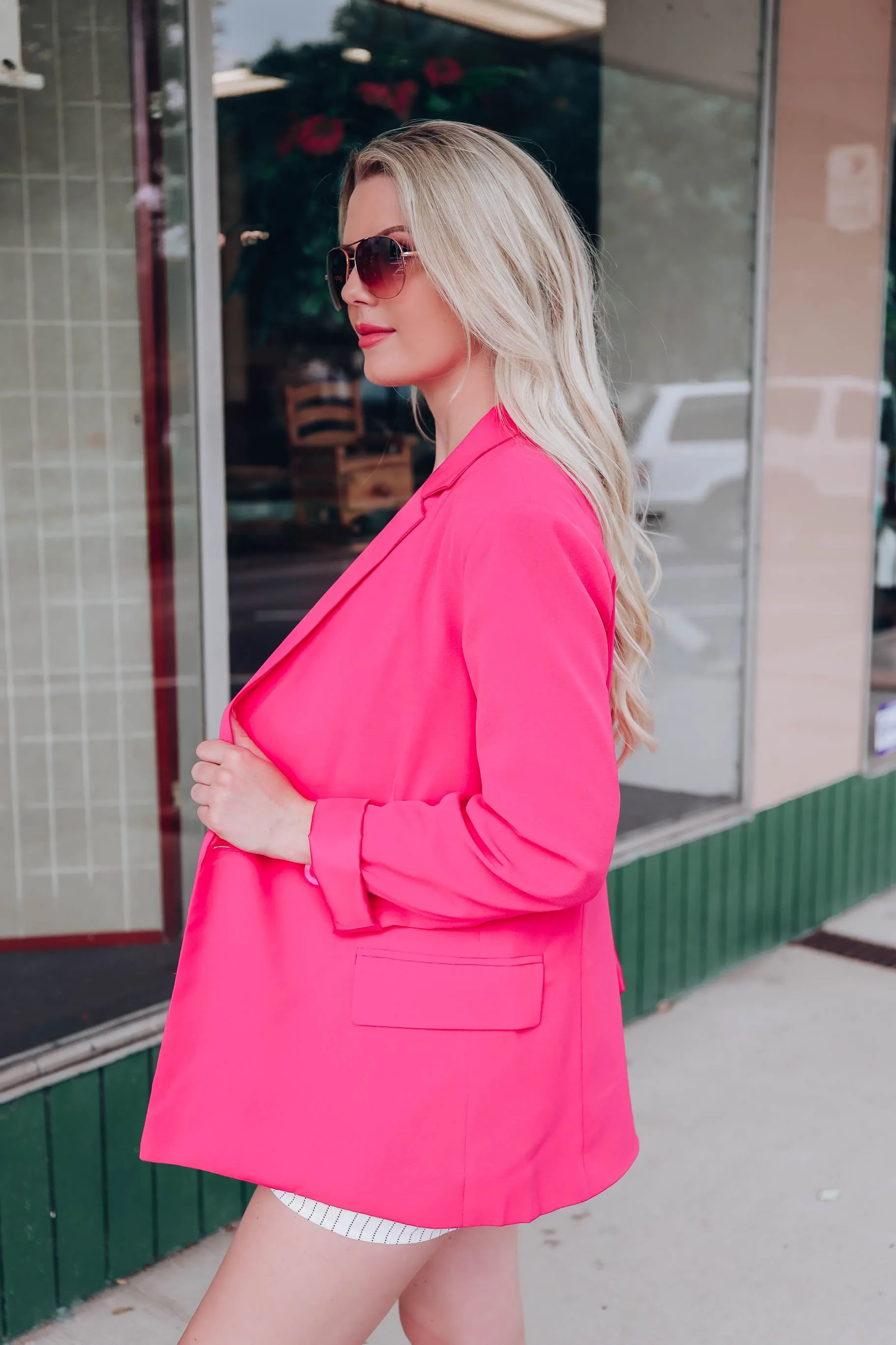 Fashion Girl Blazer - Pink