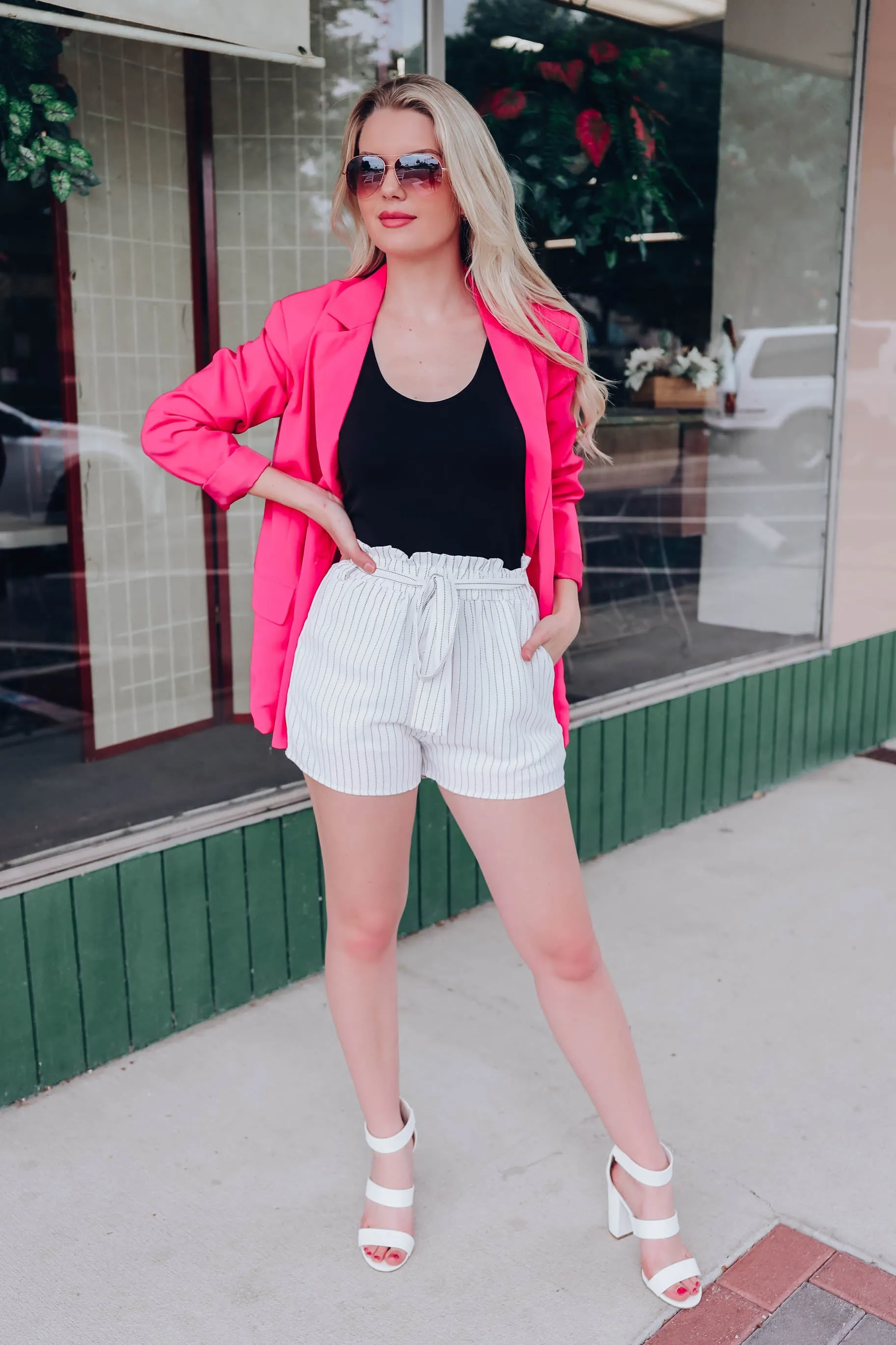Fashion Girl Blazer - Pink