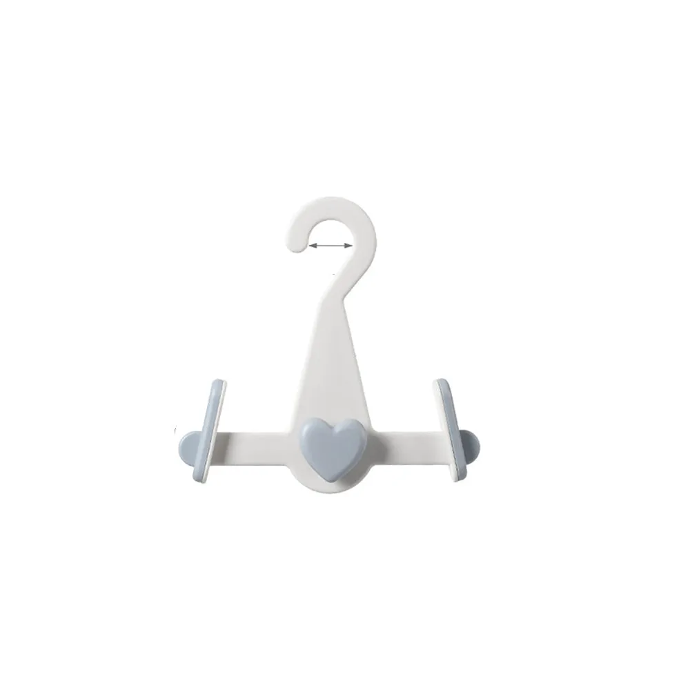 FaSoLa Adjustable Children's Shoe Drying Rack - White and Blue