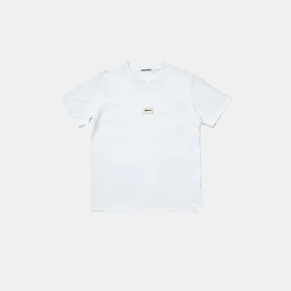 Fingerscrossed #Tee Classic Logo - White