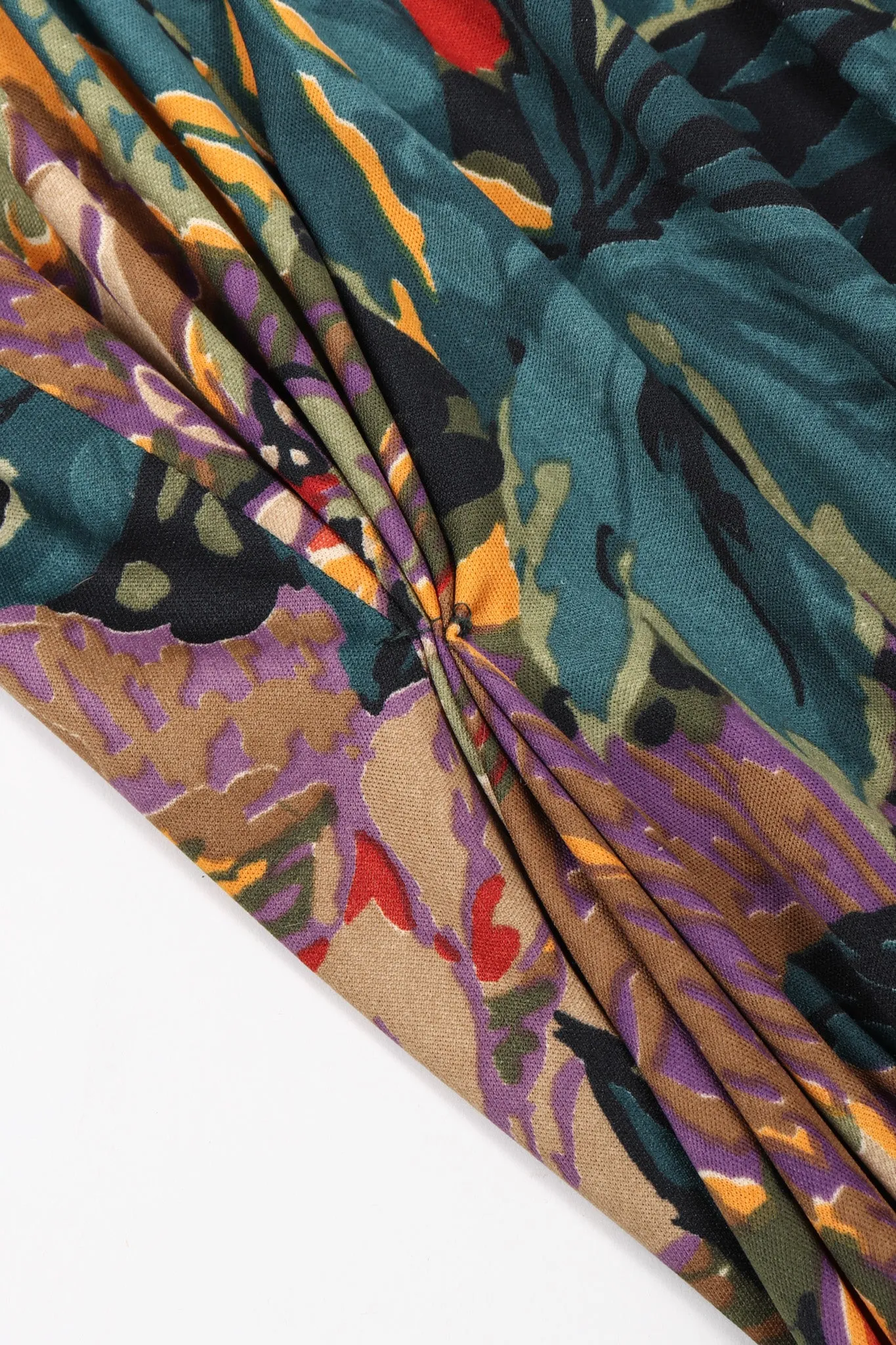 Floral Fringe Dress, Shawl, & Scarf Set