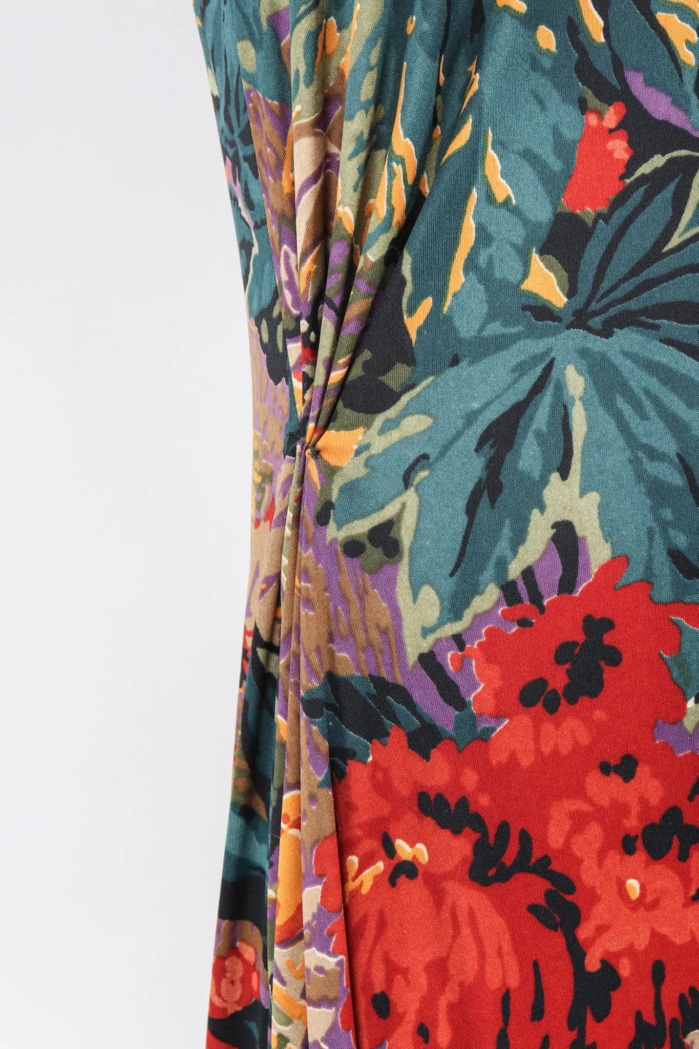 Floral Fringe Dress, Shawl, & Scarf Set