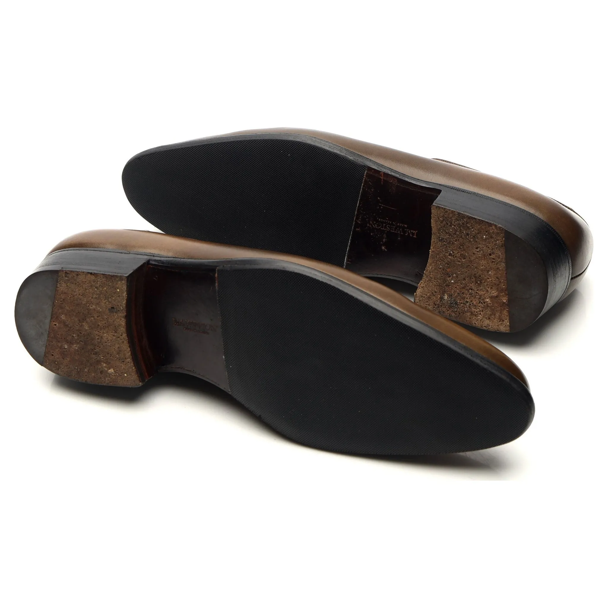 'Flore' Brown Leather Wholecut Oxford 7 E UK 7.5
