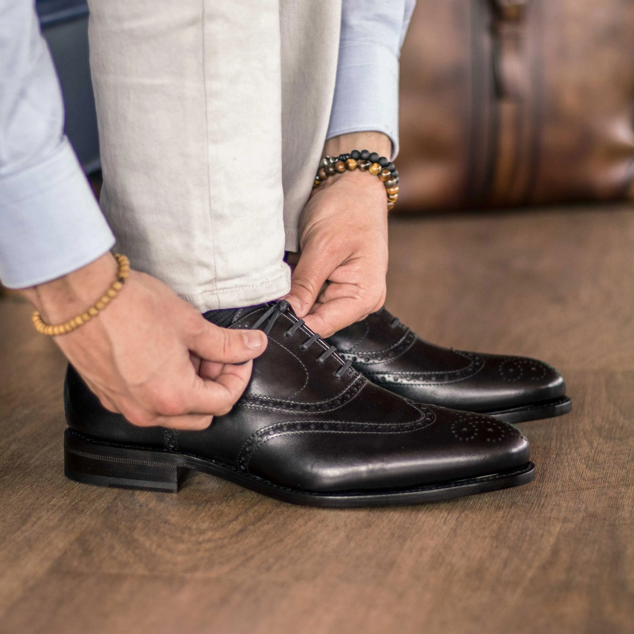 Full Brogue black box calf