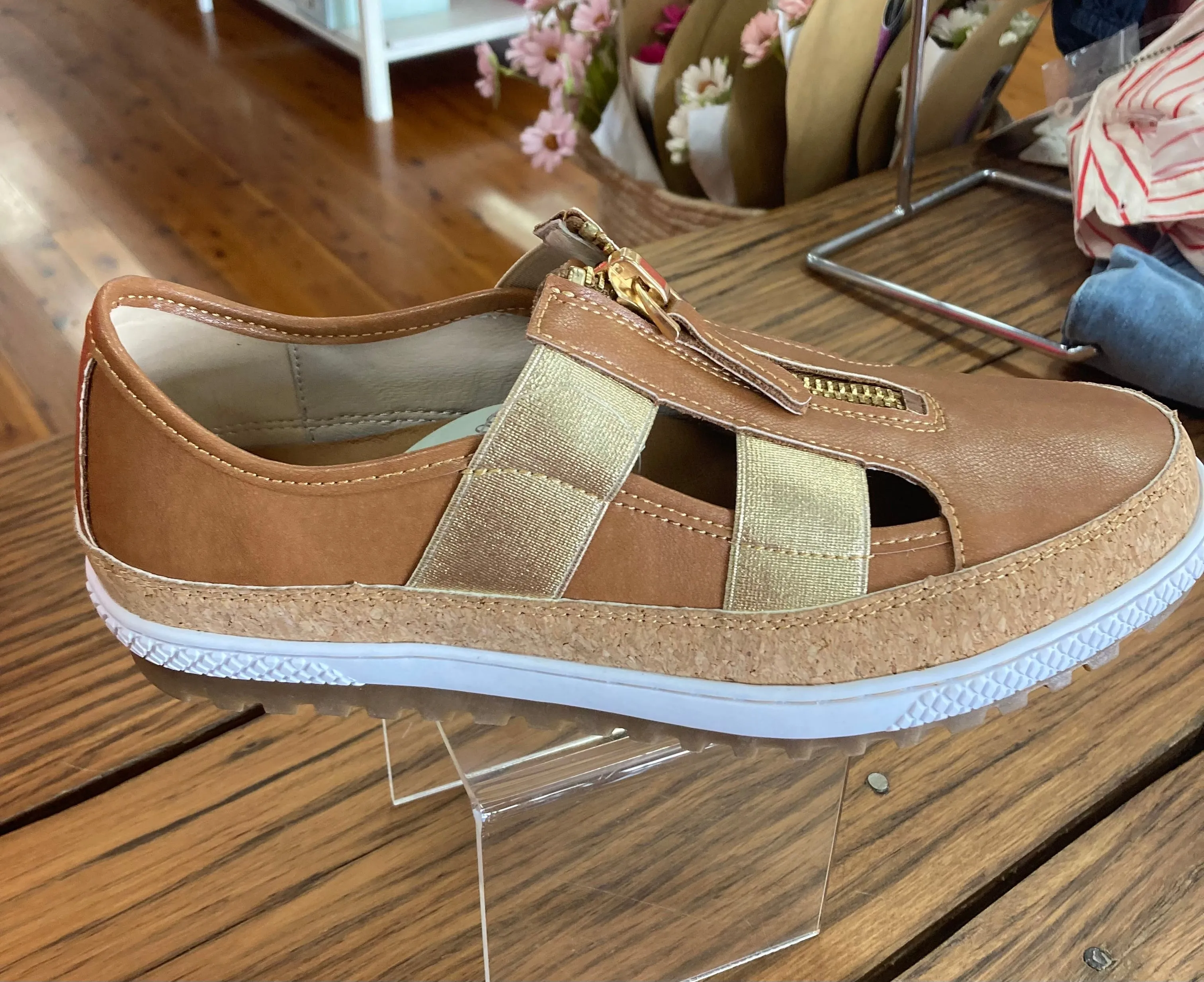 Galley Tan Sneaker By Bay Lane Footwear