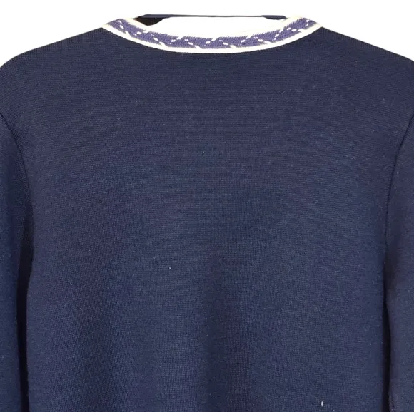 Gerard Darel Leontine Wool Blend Open Cardigan Jacket Blue Size Sm (France -1)