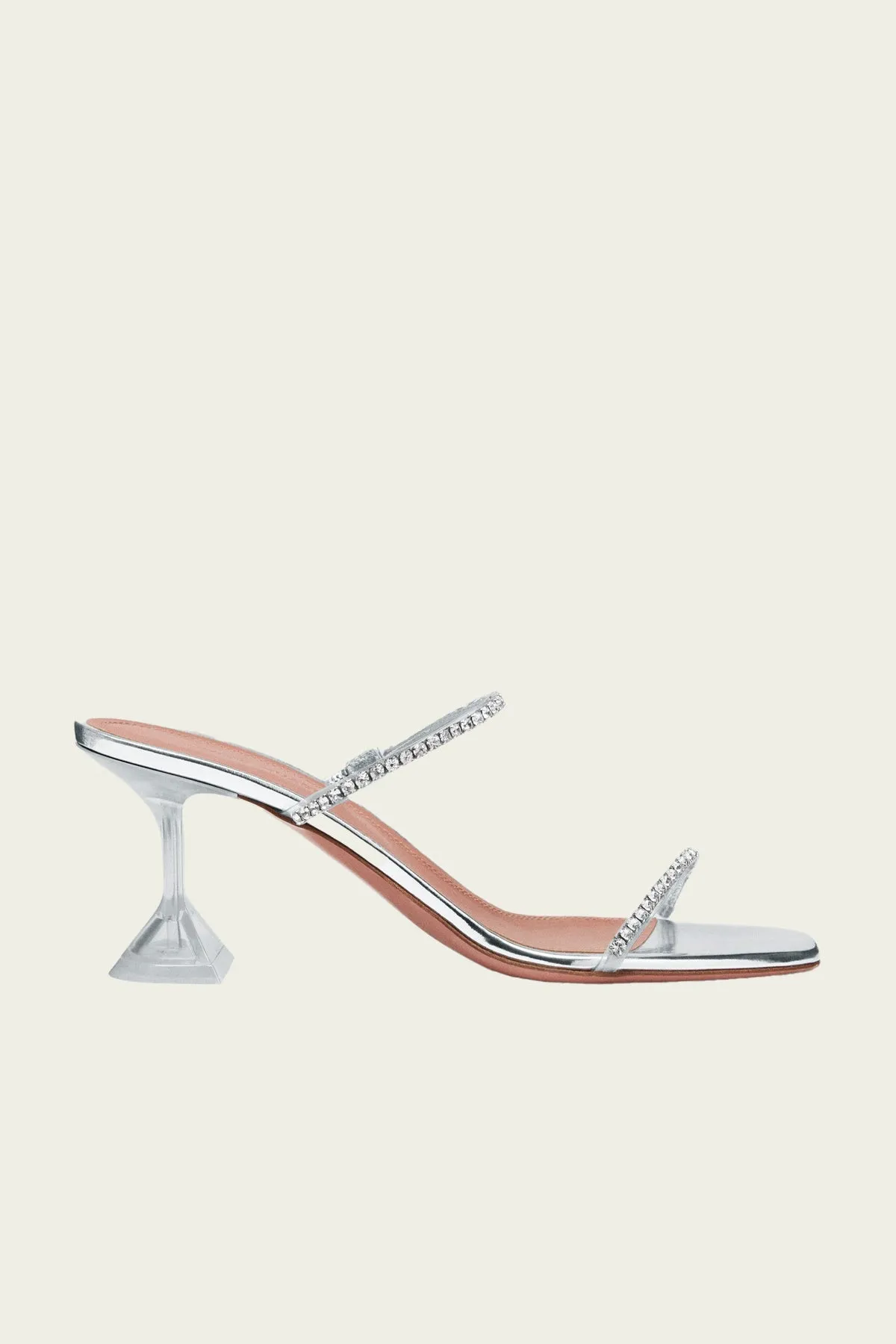 Gilda Glass Slipper 70 in PVC Transparent