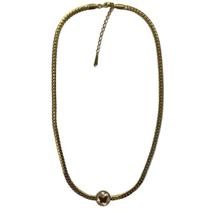 Golden butterfly necklace accessory #4066