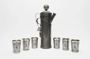 Golf Bag Novelty Cocktail Set