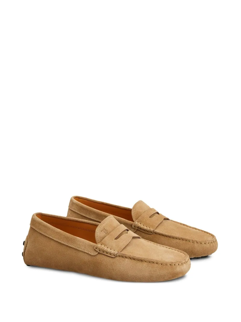 Gommino suede leather loafers